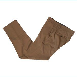 Haggar Cool Right® Performance Flex Straight Pants – Tan  30"w x 32"l